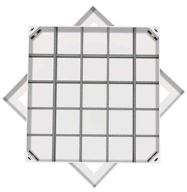 翔安不锈钢方井展示